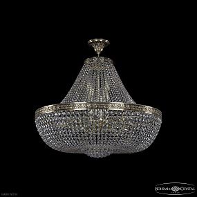 Хрустальная подвесная люстра Bohemia IVELE Crystal 19281/H1/80IV GB