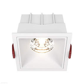 Встраиваемый светодиодный светильник Maytoni Alfa LED DL043-01-15W3K-SQ-W