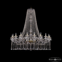 Большая хрустальная люстра Bohemia IVELE Crystal 1413/20/530/h-159 G