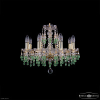 Хрустальная подвесная люстра Bohemia IVELE Crystal 1410/8/160 G V5001