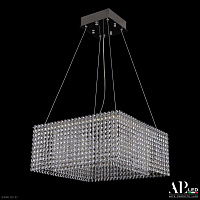 Хрустальная подвесная светодиодная люстра APL LED Sicilia SH04.42.A.Ni.4000