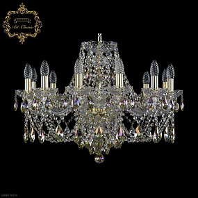 Хрустальная подвесная люстра Bohemia Art Classic 11.21.12.240.Gd.Sp.K801