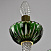 Большая хрустальная люстра Bohemia IVELE Crystal 1309/16+8+4/300/3d G Cl/Clear-Green/H-1J