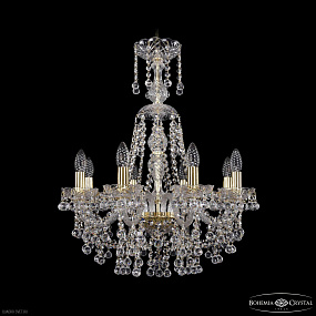 Хрустальная подвесная люстра Bohemia IVELE Crystal 1409/8/195/XL-68 G