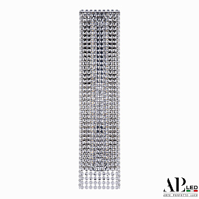 Бра хрустальное светодиодное APL LED Sicilia SH500.B1.16-70.A.Ni.4000