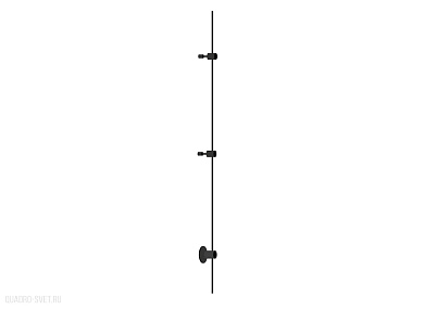 Основание для модульных светодиодных светильников Donolux CODE 1.2 DL20223L2000 Base Black