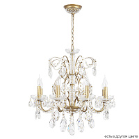 Подвесная хрустальная люстра Crystal Lux ODELIS SP8 GOLD