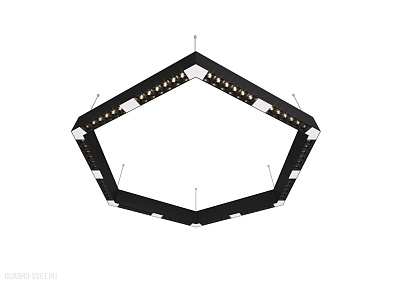 Подвесной светодиодный светильник 0,9м 72Вт 34° Donolux Eye-hex DL18515S111B72.34.900BW
