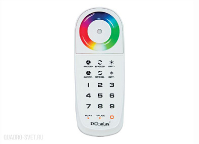 Сенсорный пульт для RGB контроллера DL-18301/RGB Controller DC 5V, 2.4GHZ Donolux DL-18301/RGB Remote Control