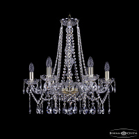 Хрустальная подвесная люстра Bohemia IVELE Crystal 1413/6/200/h-60 G