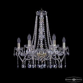 Хрустальная подвесная люстра Bohemia IVELE Crystal 1413/6/200/h-60 G