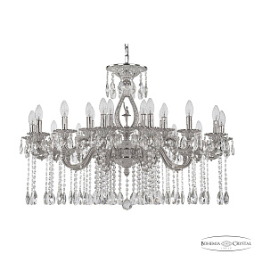 Подвесная хрустальная люстра Bohemia Ivele Crystal Verona 72405/24/365 A NW FD2M