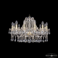 Хрустальная подвесная люстра Bohemia IVELE Crystal 1413/12/220/G