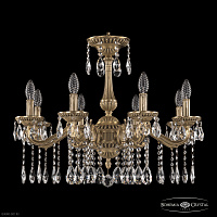 Подвесная хрустальная люстра Bohemia Ivele Crystal 75102/8/210 A FP