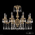 Подвесная хрустальная люстра Bohemia Ivele Crystal 75102/8/210 A FP