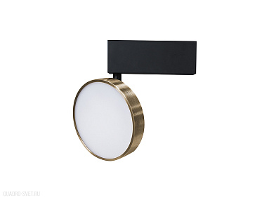 Трековый светодиодный светильник для магнитного шинопровода Donolux Moon DL18791/Black Bronze 12W