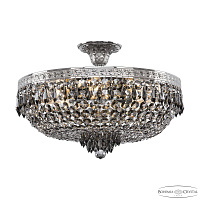 Хрустальная потолочная люстра Bohemia IVELE Crystal 19271/45IV Ni R731