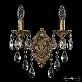 Бра с хрусталем Bohemia Ivele Crystal Verona 7202B11/2/125 B FP