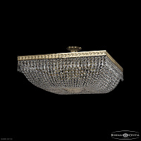Хрустальная потолочная люстра Bohemia IVELE Crystal 19012/80IV G