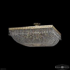 Хрустальная потолочная люстра Bohemia IVELE Crystal 19012/80IV G