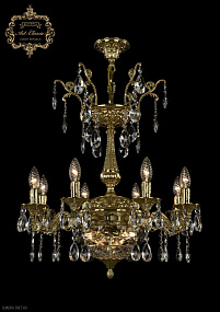 Хрустальная подвесная люстра Bohemia Art Classic 31.19.8.CK125SP.250SP.G.Sp.Clear.1B