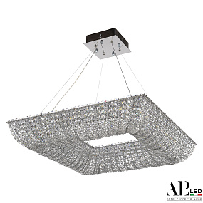 Хрустальная подвесная светодиодная люстра APL LED Sicilia SH503.0.60.M.Ni.4000