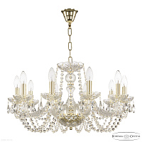 Хрустальная подвесная люстра Bohemia IVELE Crystal 119/10/240 G