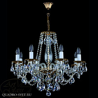 Люстра подвесная ARTGLASS DEMETER VIII. BRASS ANTIQUE CE