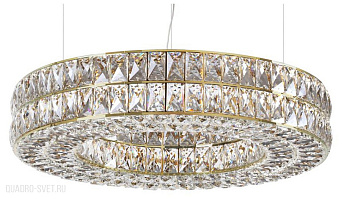 Подвесная светодиодная хрустальная люстра Odeon Light PANTA 4926/85L