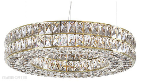 Подвесная светодиодная хрустальная люстра Odeon Light PANTA 4926/85L