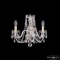 Хрустальная подвесная люстра Bohemia IVELE Crystal 1402/3/141/G