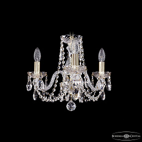 Хрустальная подвесная люстра Bohemia IVELE Crystal 1402/3/141/G
