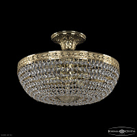Хрустальная потолочная люстра Bohemia IVELE Crystal 19051/35IV G