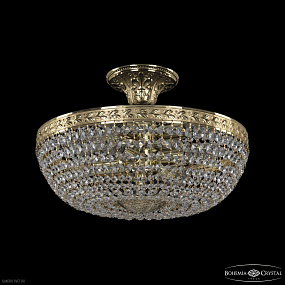 Хрустальная потолочная люстра Bohemia IVELE Crystal 19051/35IV G