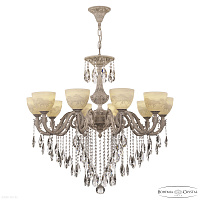 Большая хрустальная люстра Bohemia IVELE Crystal AL79101/10/300 B WMN P1 U Horse