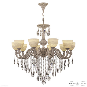 Большая хрустальная люстра Bohemia IVELE Crystal AL79101/10/300 B WMN P1 U Horse