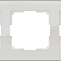 Рамка на 5 постов (дымчатый,стекло) Werkel WL01-Frame-05