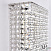 Бра хрустальное светодиодное APL LED Rimini S500.B1.25-32.B.3000