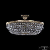 Хрустальная потолочная люстра Bohemia IVELE Crystal 19013/55IV Pa
