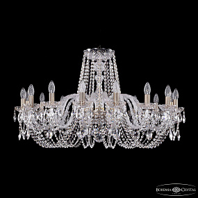 Хрустальная подвесная люстра Bohemia IVELE Crystal 1402/16/360/Pa