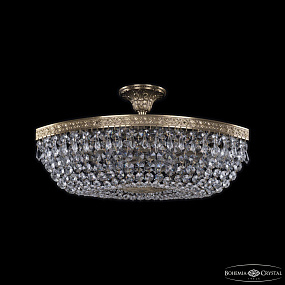 Хрустальная потолочная люстра Bohemia IVELE Crystal 19013/55IV Pa