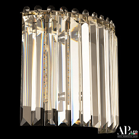 Бра хрустальное светодиодное APL LED Sicilia SH500.B7.25-20.A.Gd.3000