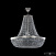 Хрустальная подвесная люстра Bohemia IVELE Crystal 19113/H2/80IV Ni