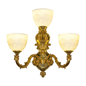 Бра Bohemia Ivele Crystal Florence 7101B16/2+1/210 G P1 U Horse