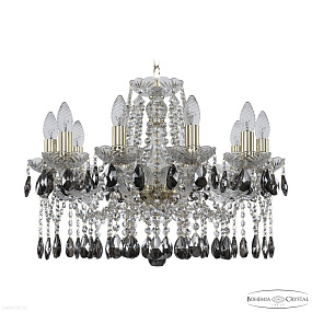Хрустальная подвесная люстра Bohemia IVELE Crystal 1413/10/200 Ni K781