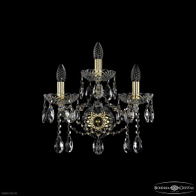 Бра с хрусталем Bohemia IVELE Crystal 1413B/2+1/165/XL G