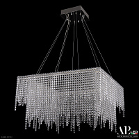 Хрустальная подвесная светодиодная люстра APL LED Sicilia SH04.71.D.Ni.4000
