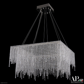 Хрустальная подвесная светодиодная люстра APL LED Sicilia SH04.71.D.Ni.4000