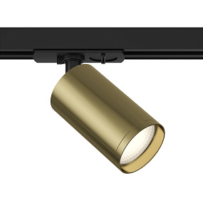 Трековый светильник для однофазного шинопровода Maytoni Focus S TR020-1-GU10-BBS