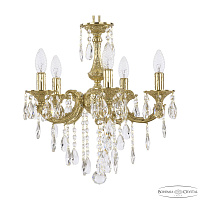 Подвесная хрустальная люстра Bohemia Ivele Crystal Florence 71109/5/125 B G